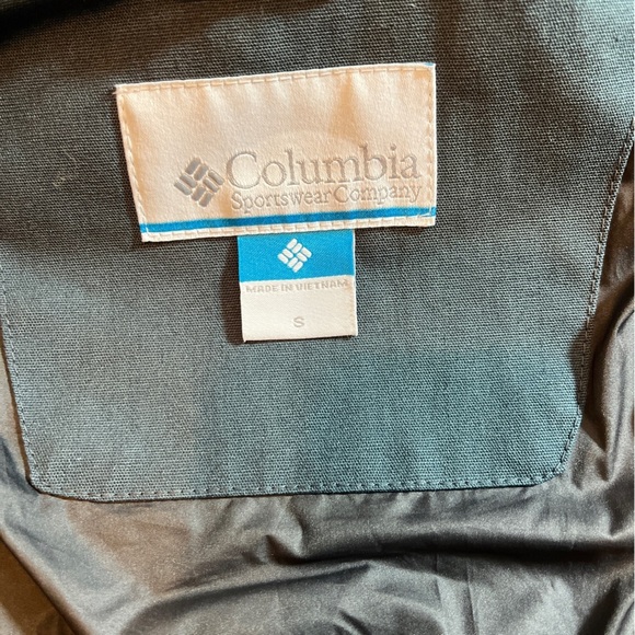 Columbia Men's Small Rust and Blue Puffer Vest Preppy Transitional Outdoor - Picture 14 of 16